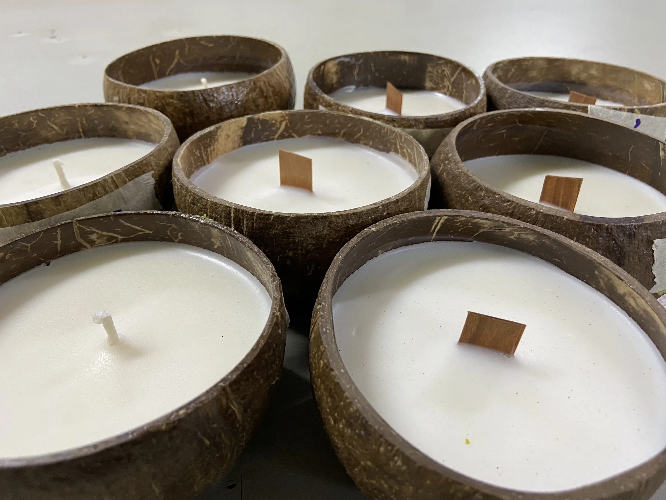 Coconut Bowl Candle Natural Handmade Candle Made From Vietnam + 84 911 695 402 Buy Handmade