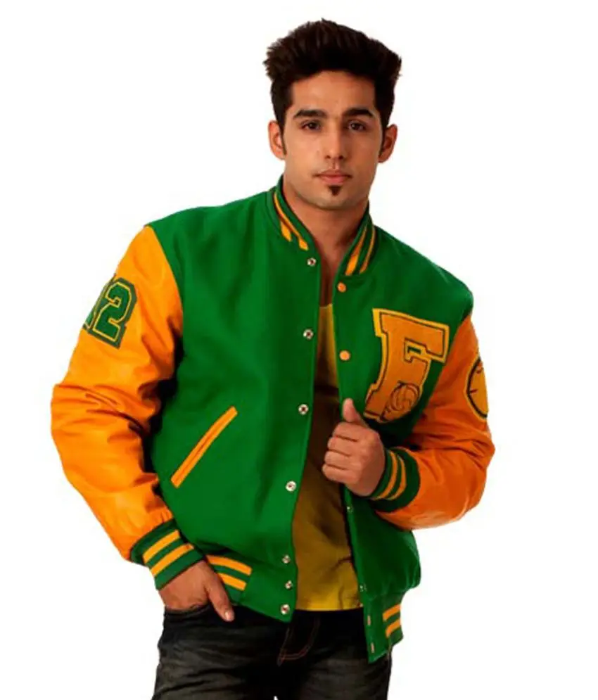 Source OEM Embroidery Patches Custom Men Letterman jacket College Jacket  Baseball Leather varsity Jacket at wholesale on m.