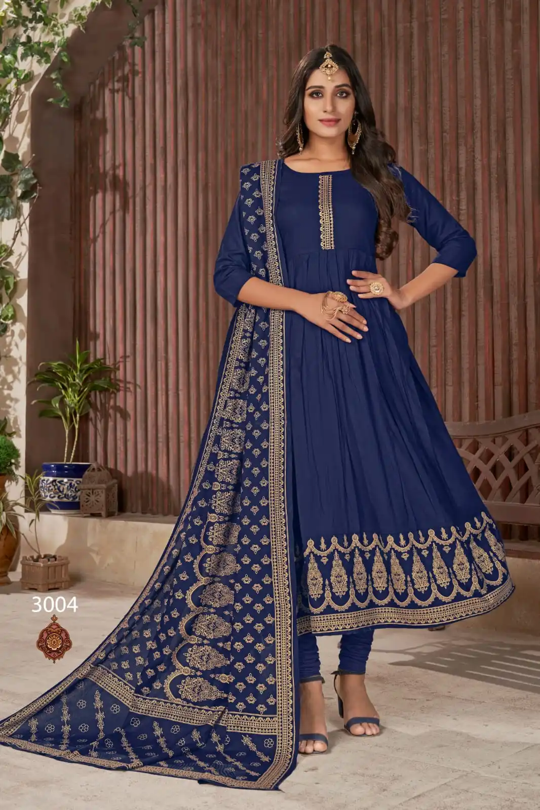 Umbrella Plazo Suit Design Perfect for Festive Parties