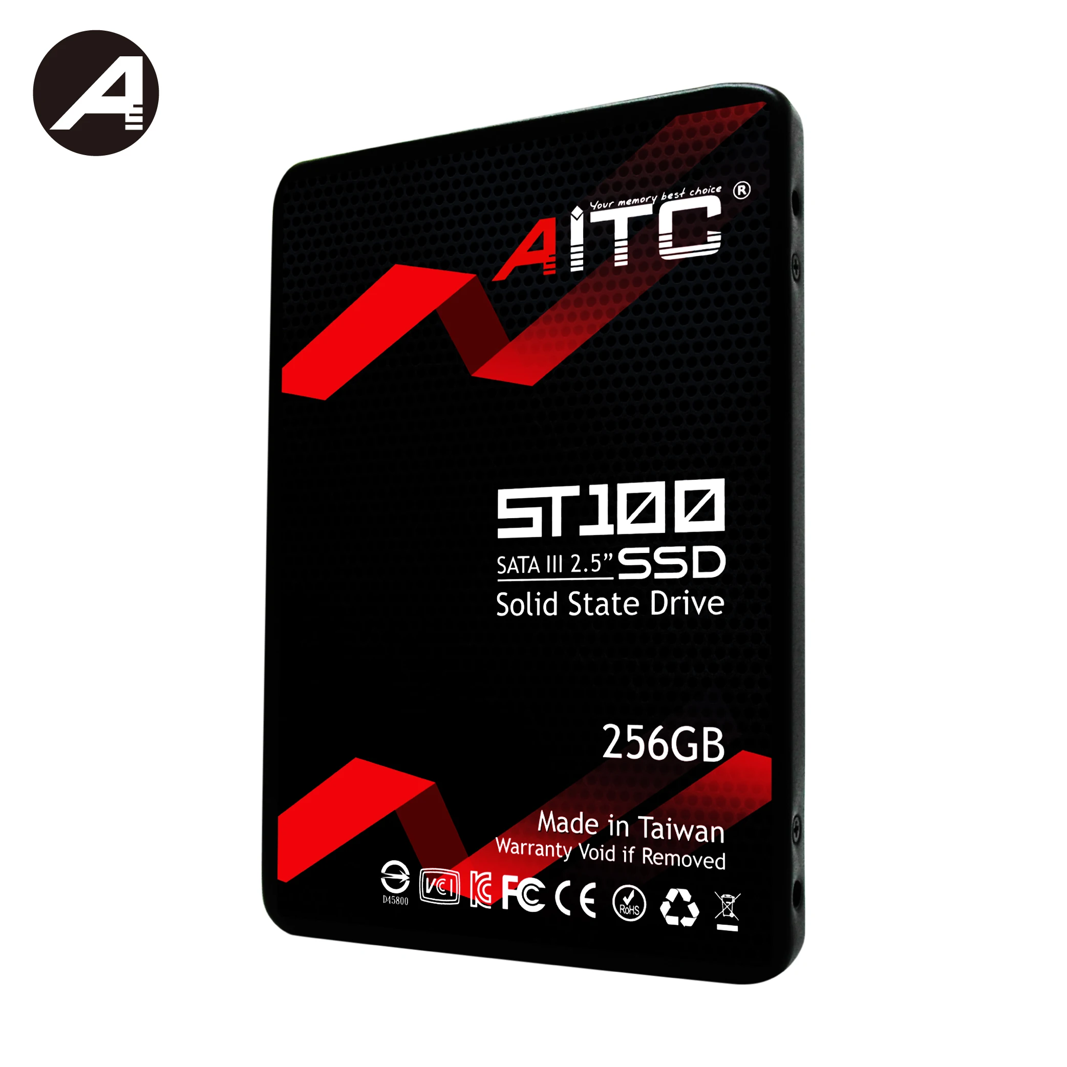Красный SSD 256 Гб SATA3 2,5 дюйма