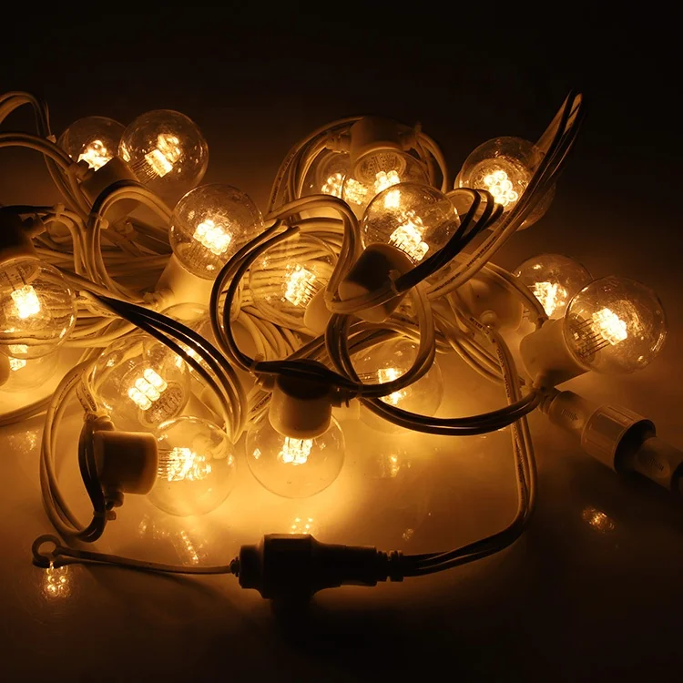 Landscape Lighting LED G45 Bulb string Lights for Outdoor Decorative Lighting waterproof