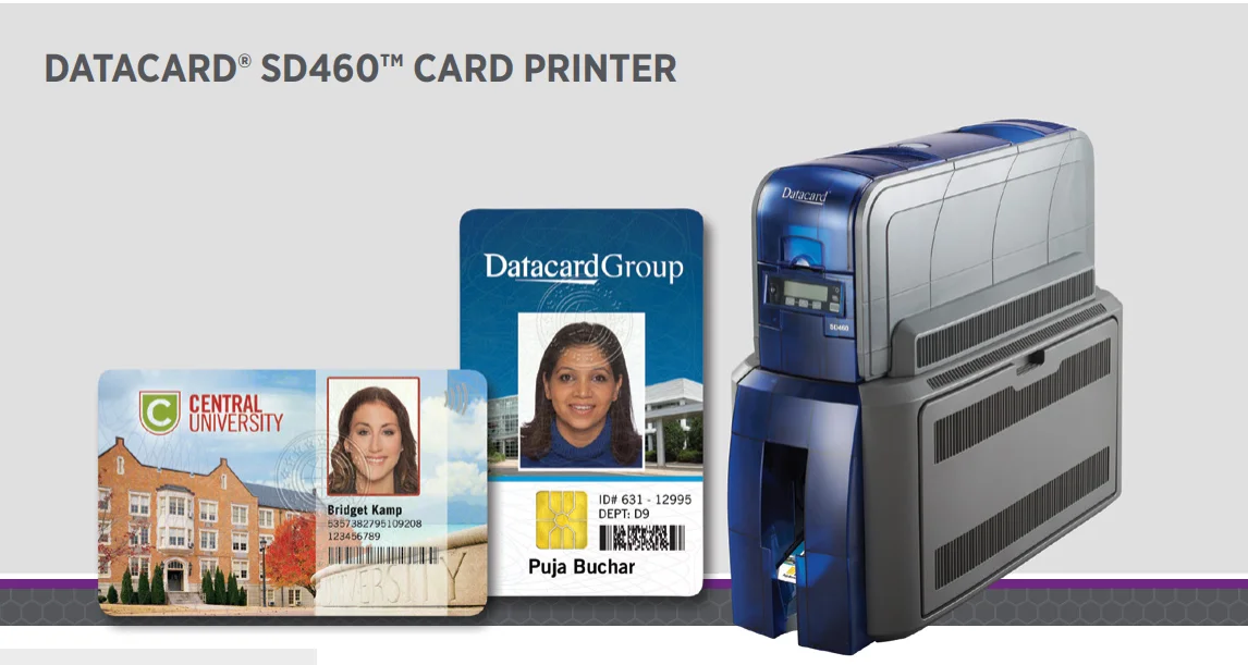 Datacard 508808001 Duragard Holographic Laminate Secure Globe For