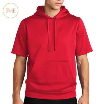 New Design Colorful Custom Half Sleeves Men's Hoodies & Sweatshirts Men's Jackets Trending Thick Fleece Jumpers Hoodies & Sweats