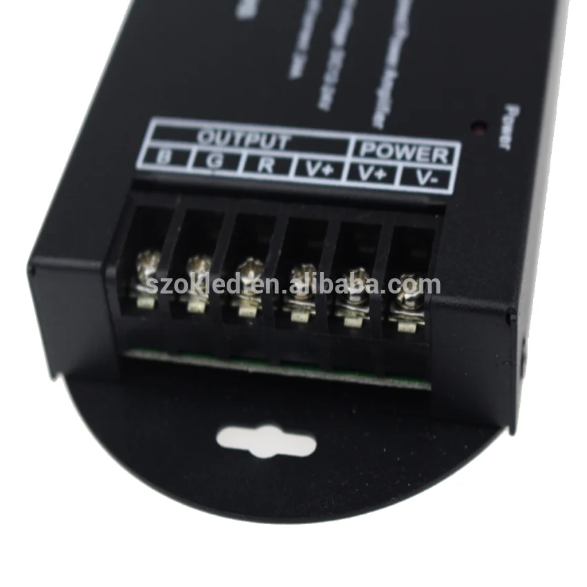 RGB Led Amplifier 24A High Speed Power Led Amplifier Amplify RGB Led Strip Repeater Led Controller