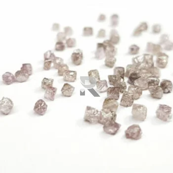 Loose Diamond 1.50 To 3 MM Natural Uncut Rough Rare Pink Diamond