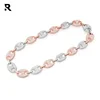 Rose/White