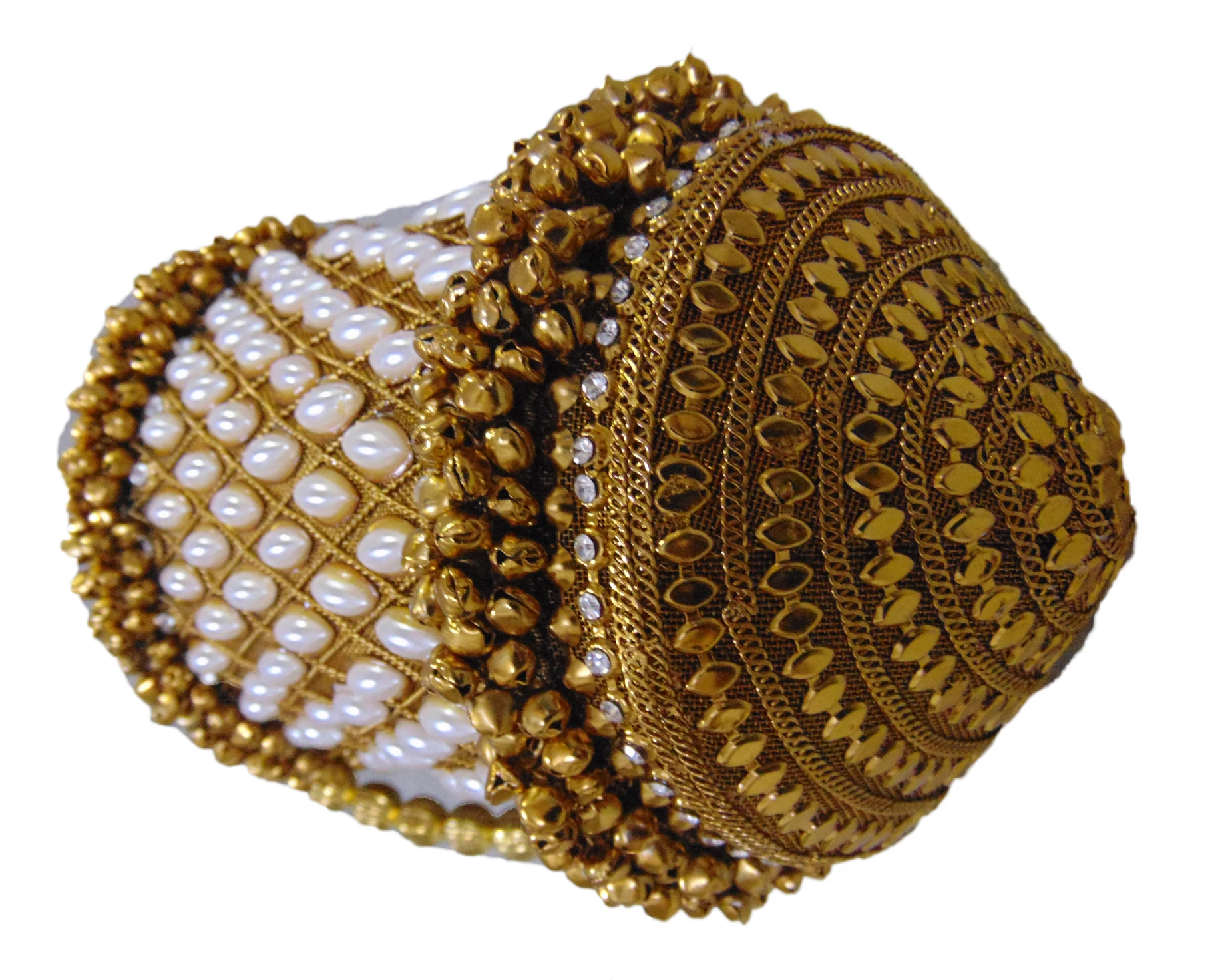 Rhinestone Bucket Evening Clutch Woman Hollow Cage Diamond Alloy Metal