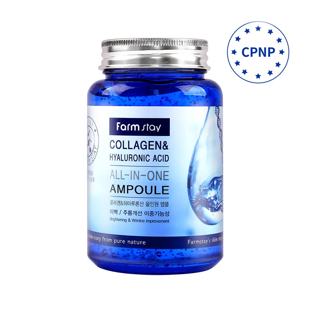 Farmstay Collagen&hyaluronic Acid Allin One Ampoule Cpnp Made In