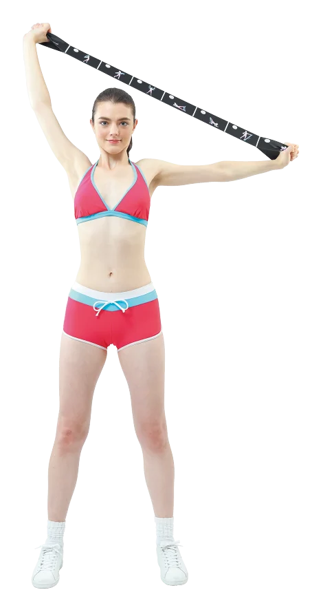 Эластичная лента ALLWINWIN RSB01-иллюстрация с несколькими петлями для йоги