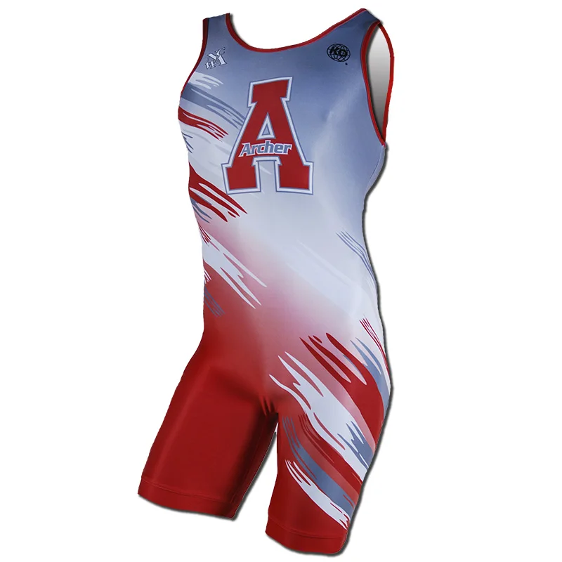 Customized Sublimation Printing Mens Cheap Wrestling Singlets Buy