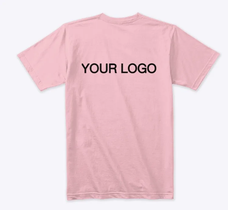 High Quality Plain T Shirt With Your Custom Design And Logo Oem Fast