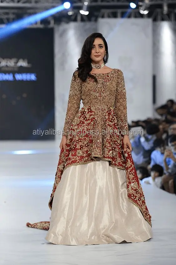 bridal kurta lehenga