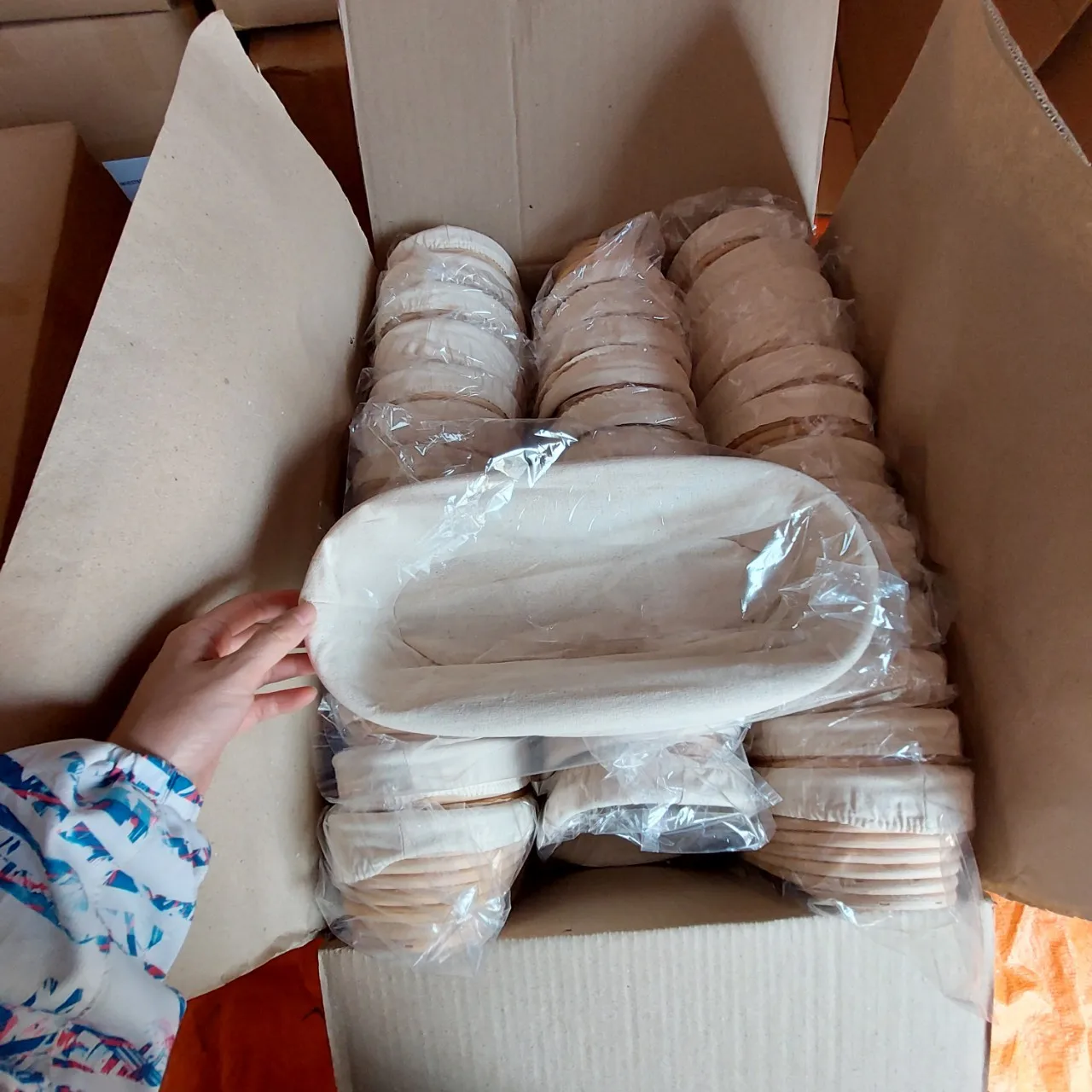 Oval Proofing Basket For Bakery Sourdough And Best Sale For