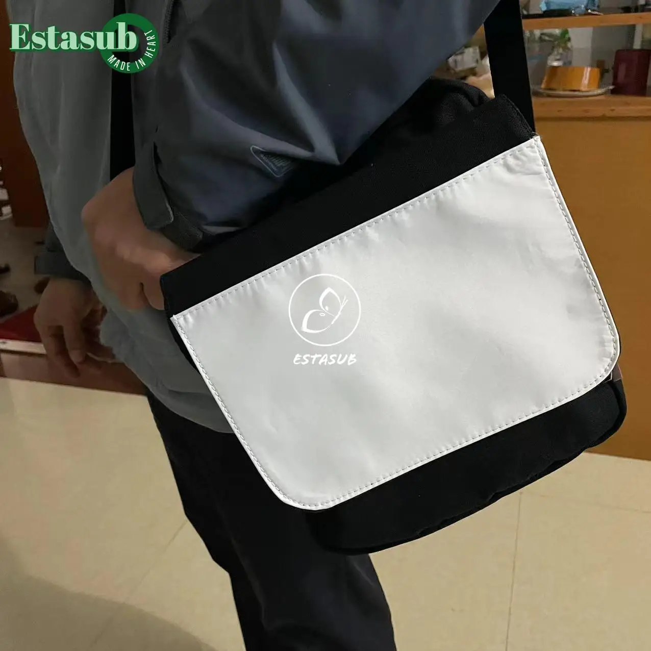 Printable Blank Sublimation Shoulder Bag A Great Gift To Your Mother