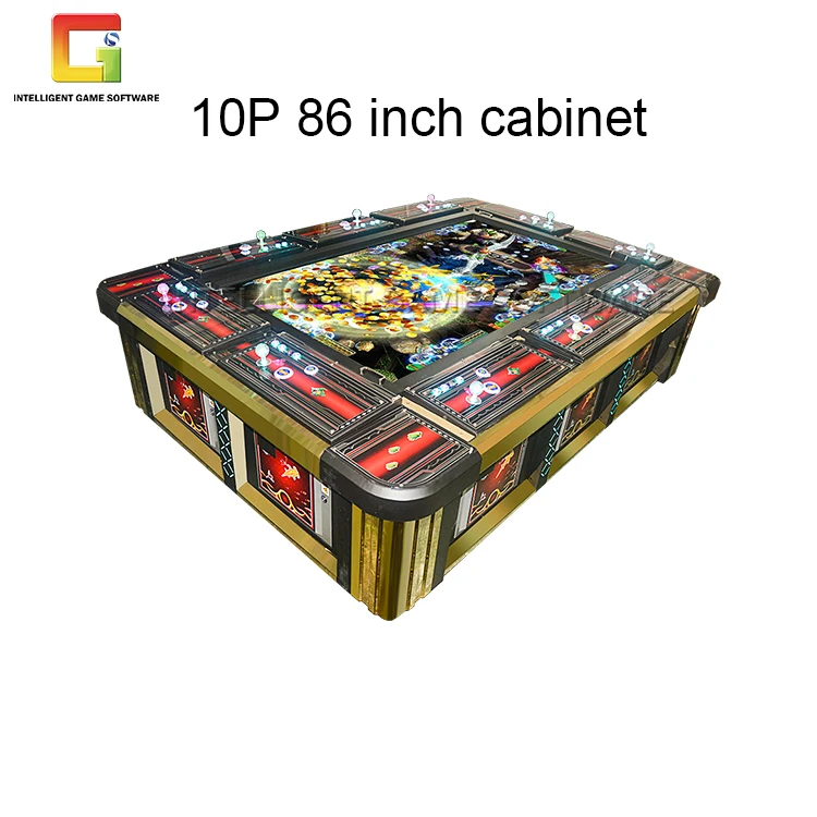 Игровой автомат для развлечений стрельбы рыбы 86 дюймов аркадная игра настольная «Крылья грома»