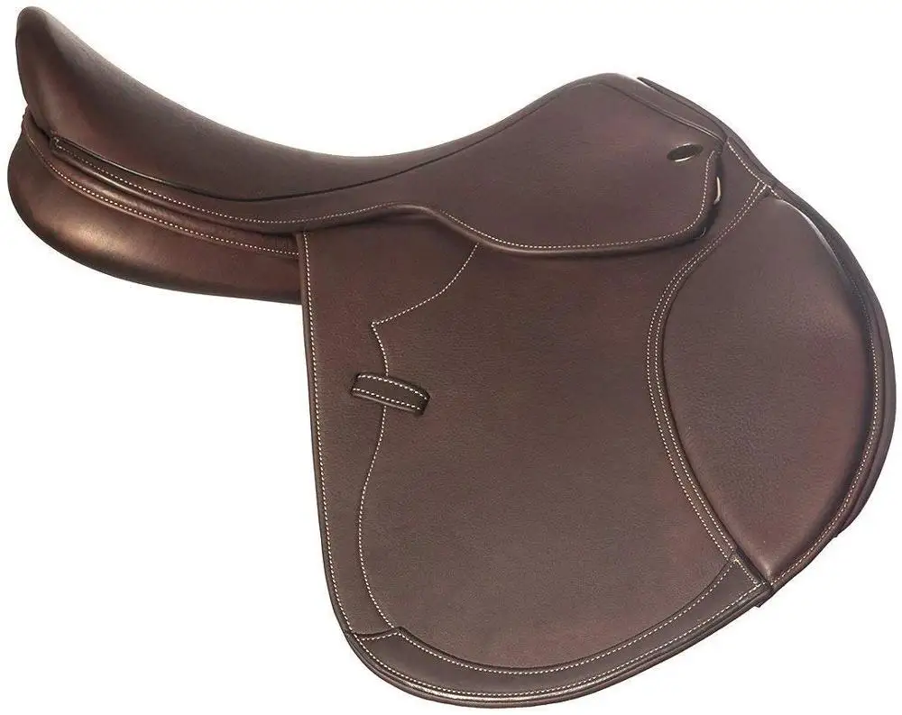 New Close Contact Leather Jumping English Saddle & Tack 