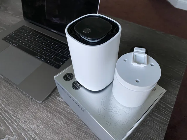 best gift muiti-color ionizer air cleaner for home and yoga