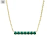 Collana in oro giallo maggio S925