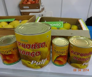 Kesar Mango Pulp/Canned Mango Pulp/Mango Pulp!