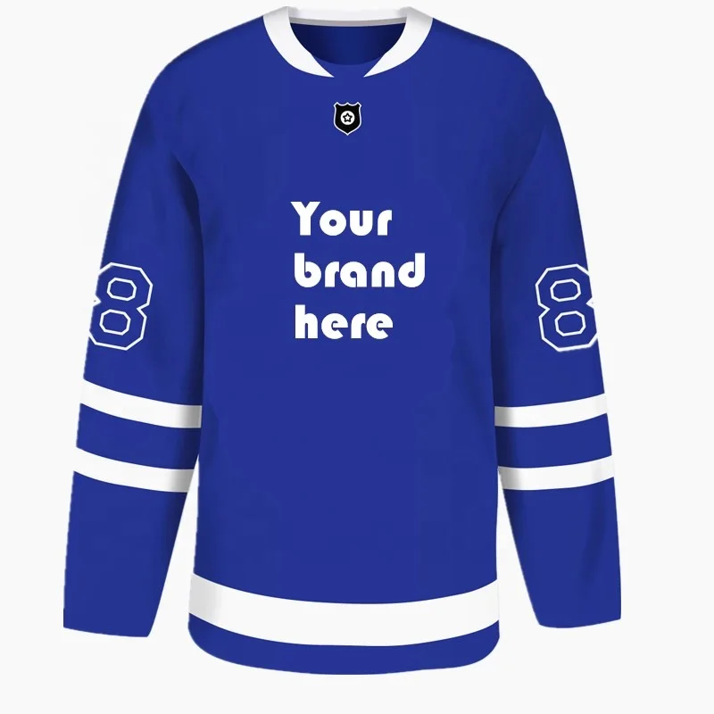 Customized Cheap Wholesale Practice Full Sublimation Printing 100%  Polyester Hockey Jersey - China Stitched Hockey Jersey and Embroidery Hockey  Jersey price