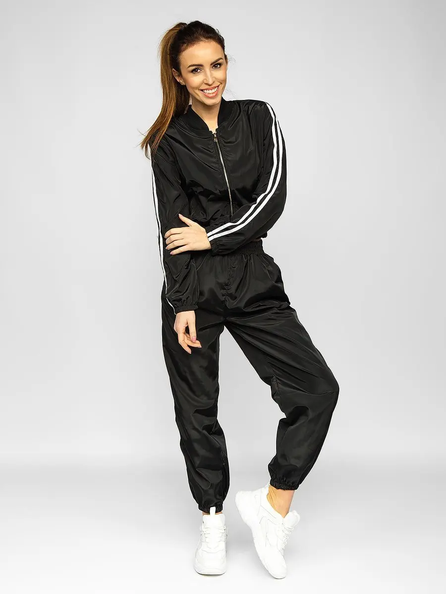 black track suit for women