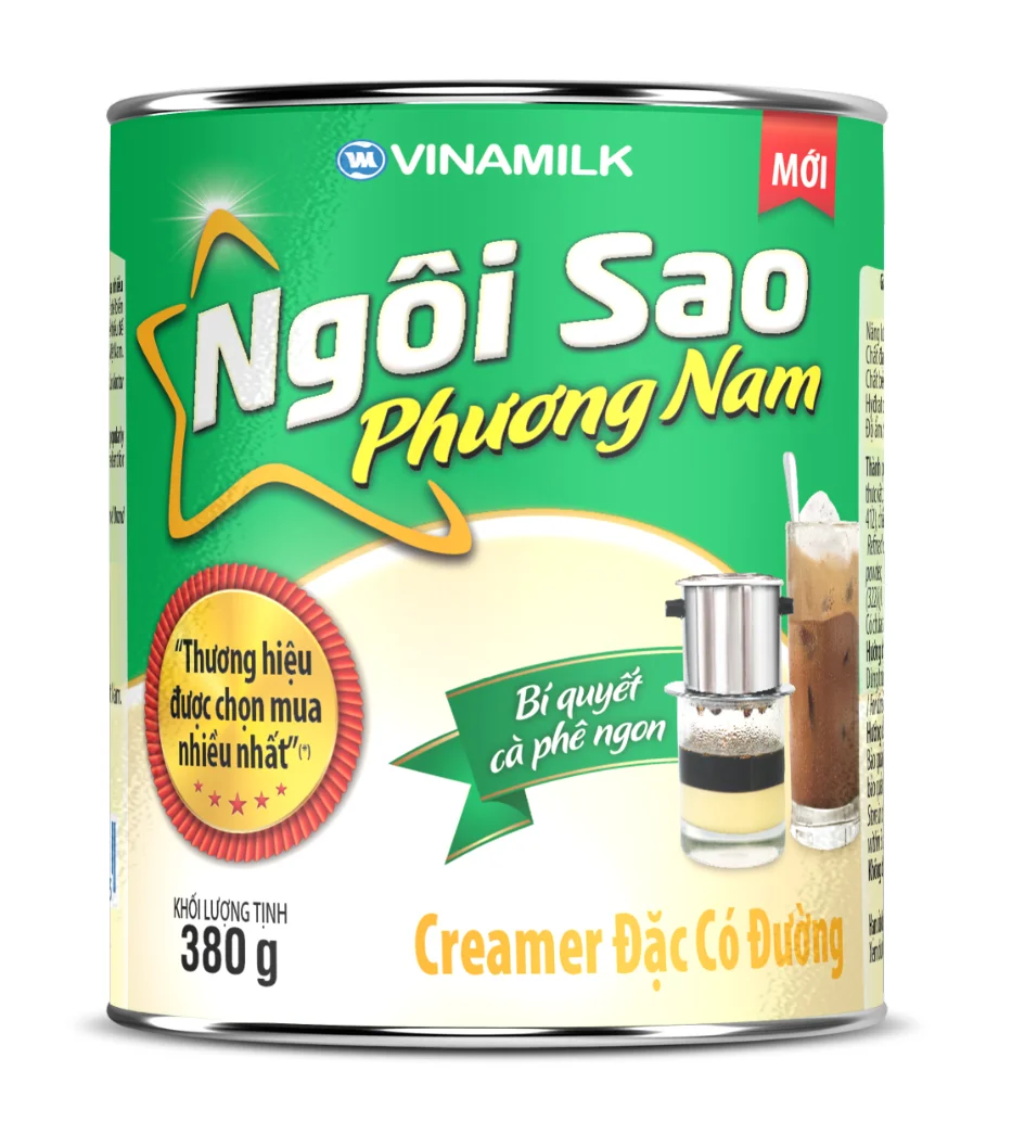 Vinamilk Southern Star Green Label Sweetened Condensed Milk