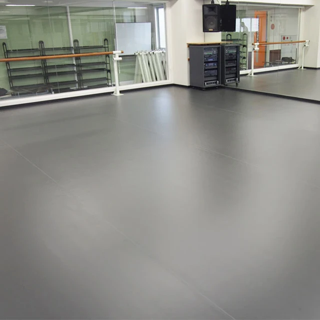 Resilient and Easy to Handle Flooring for Ballet Vinyl Floor with Optimum Slip Resistance Made in Japan