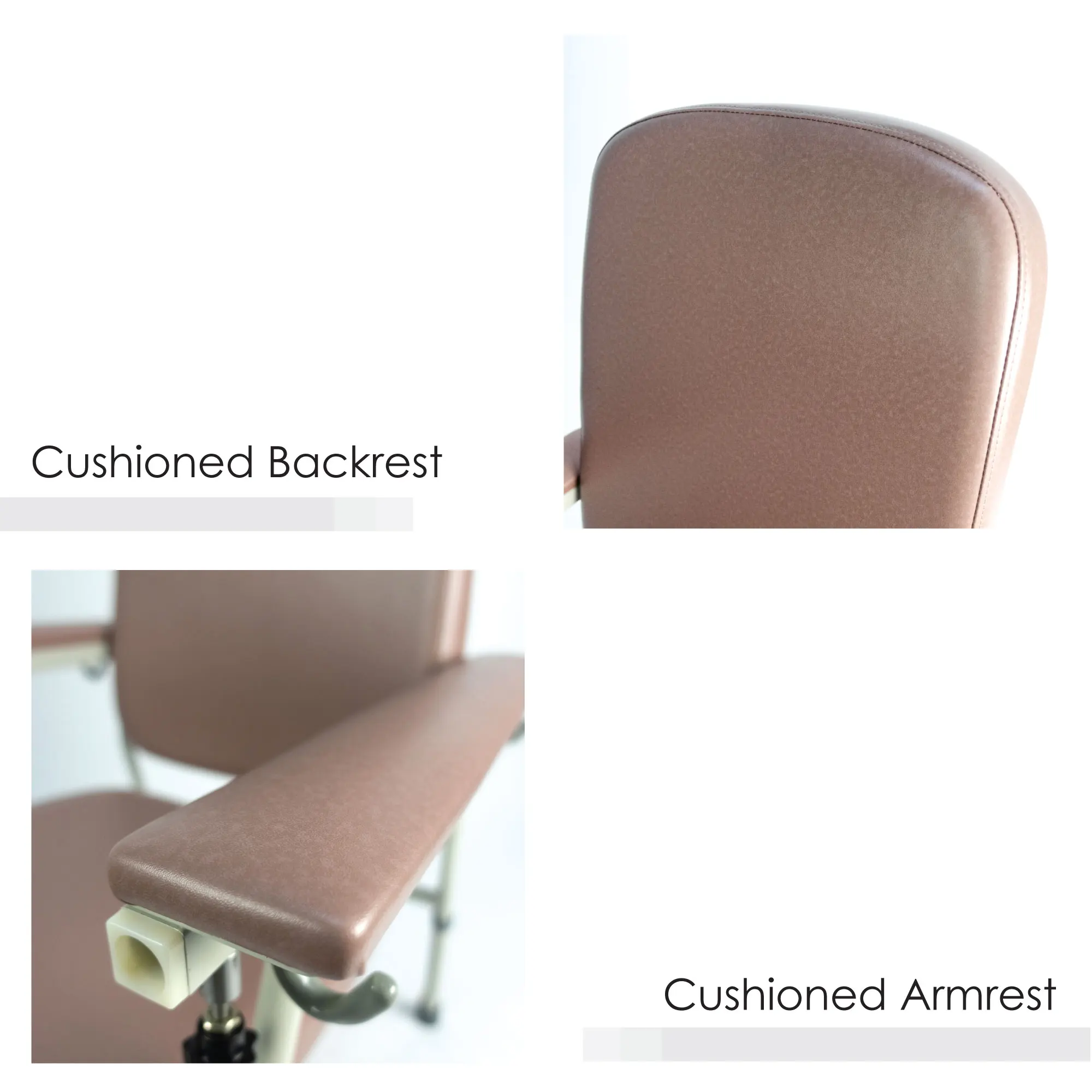 Bion Geriatric Chair Manual Adjustable Height Lite Chair For Elderly