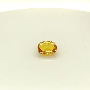 IGI Certified Natural Yellow Sapphire Stone Faceted Cushion Octagon Cut Exclusive Heated Gemstones Manufacturer Buy Online