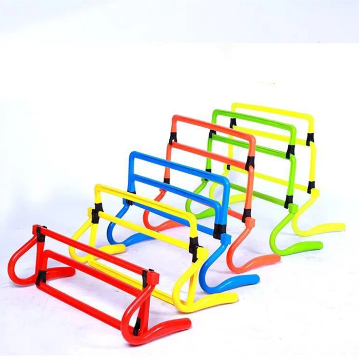 Adjustable Soccer Child Hurdle Exercise Agility Ladder Training Running