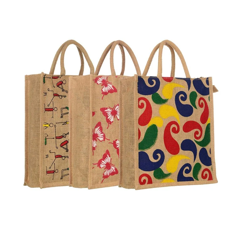 Shop Our 2022 Handmade Jute Bags Wholesale Customizable