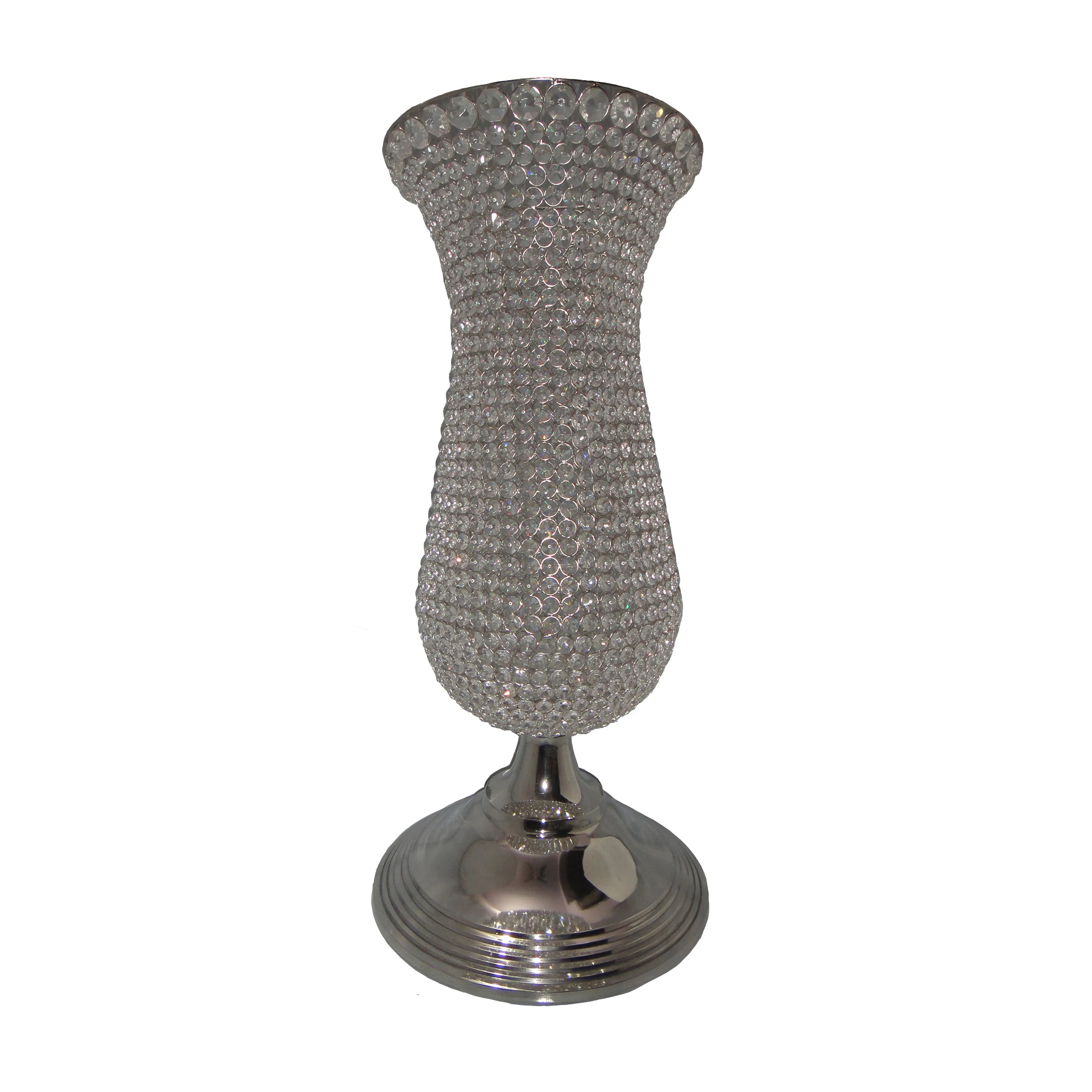Home Hotel Dinning Table Decoration Stylish Design Candle Stick Holder Home Decoration Luxury Crystal Decorative Candle Stand