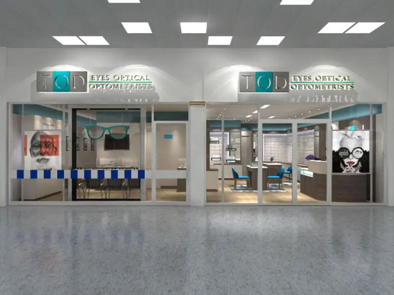 Commercial Store Creative Ideas Eyewear Display Furniture Optical Shop Interior Design for Optical