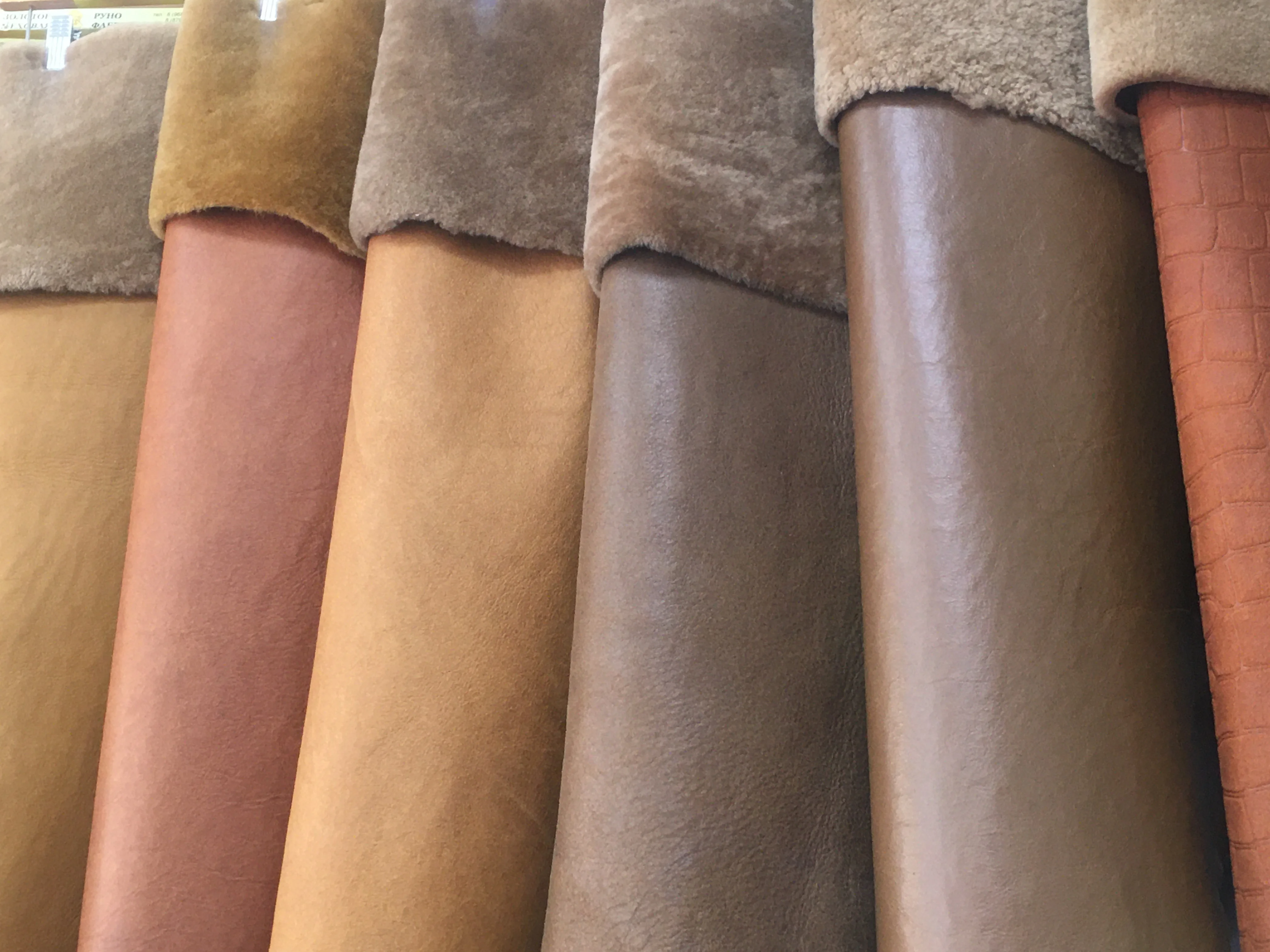 Водоотталкивающий раствор кожи h 1 - h 16 Doubleface, овчина для шитья обуви