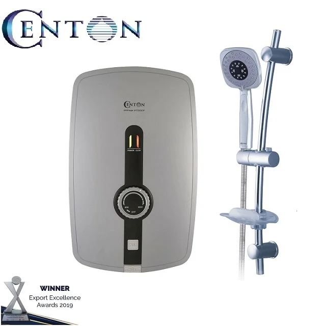 Centon Electric Instant Water Heater Geyser Vt555esp Silky Grey Dc Silent Pump View Malaysia Centon Product Details From Centonia Industries Sdn Bhd On Alibaba Com