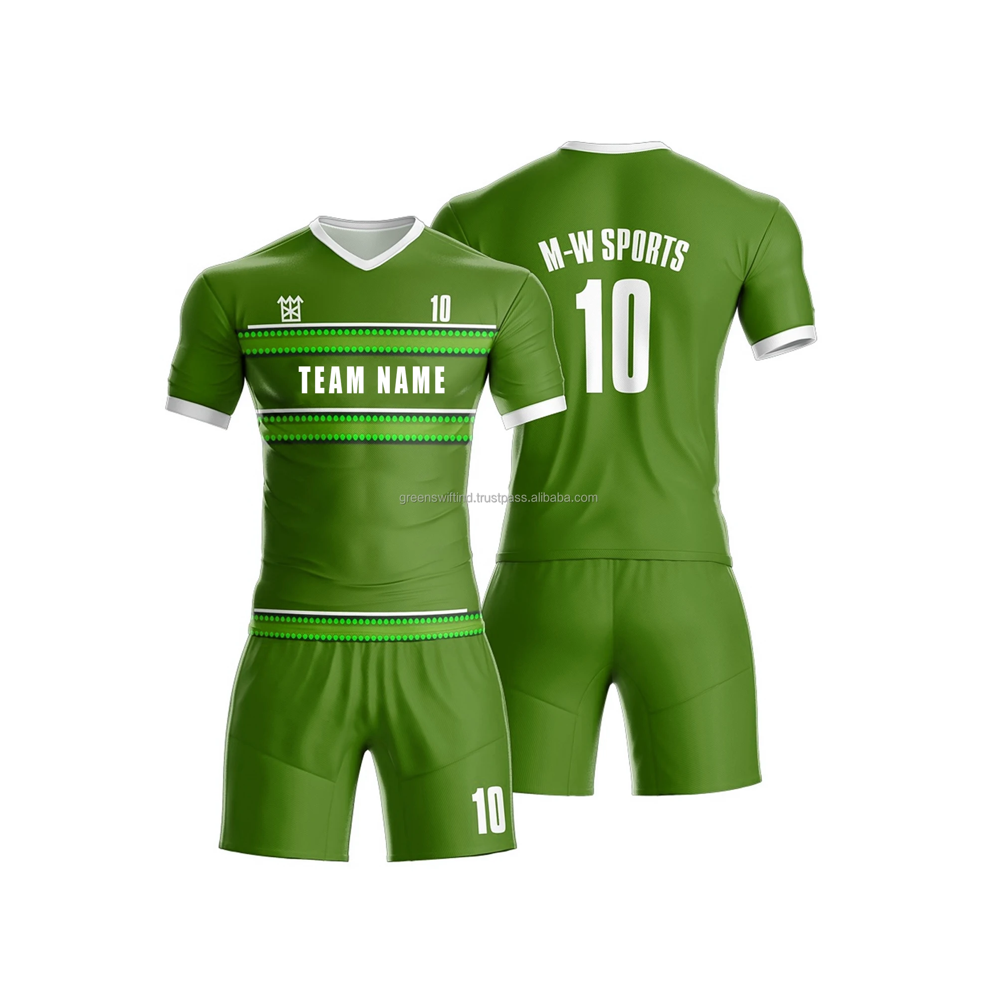 light green sublimated v neck soccer jersey, high quality football uniform,  cheap soccer uniform - AliExpress