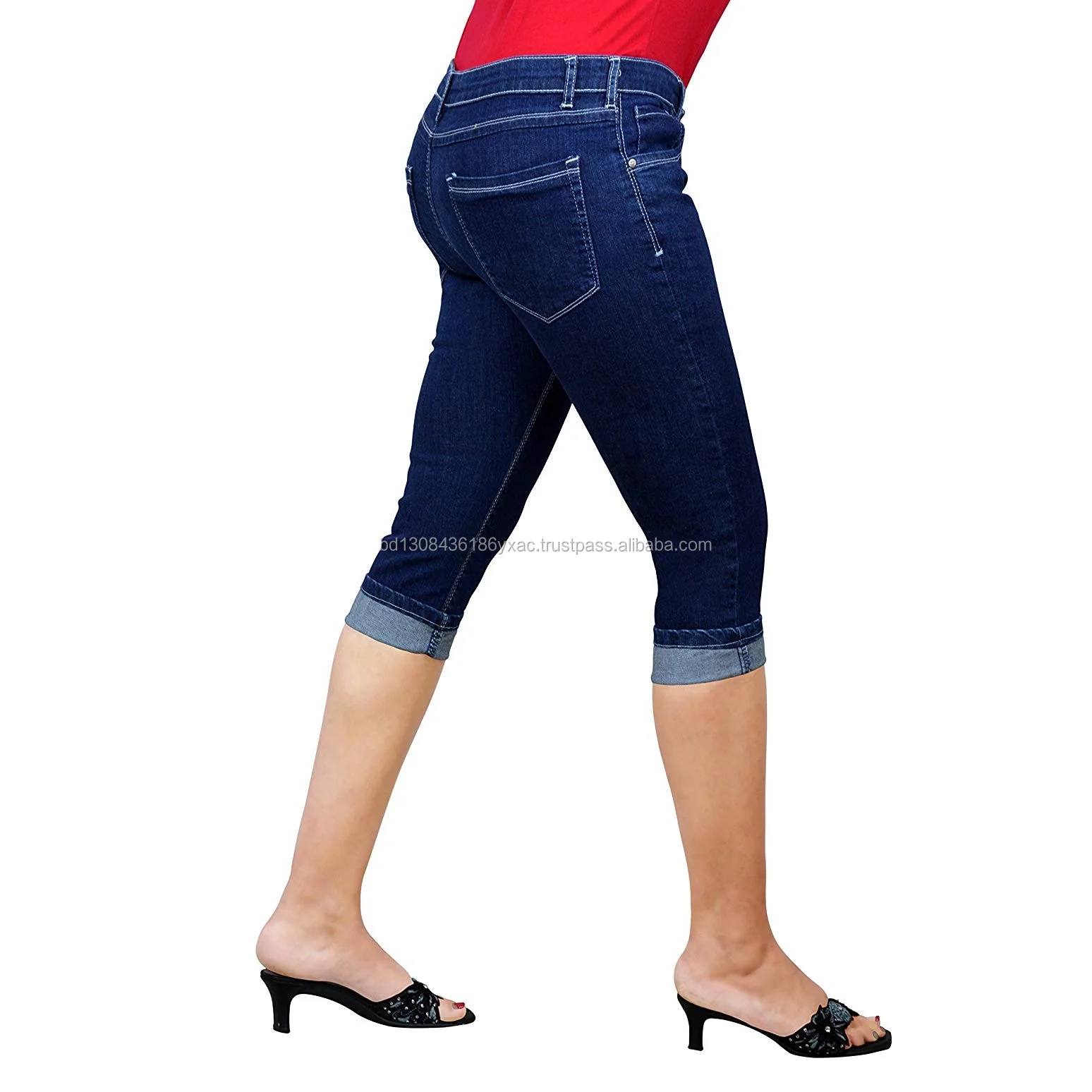 Buy Roman OriginalsCropped Jeggings for Women UK Ladies Capri Stretchy Jeans  Denim Legging Cotton Summer Trouser Three Quarter 34 Length Pull On Cut  Off High Waist Smart Petite Online at desertcartINDIA
