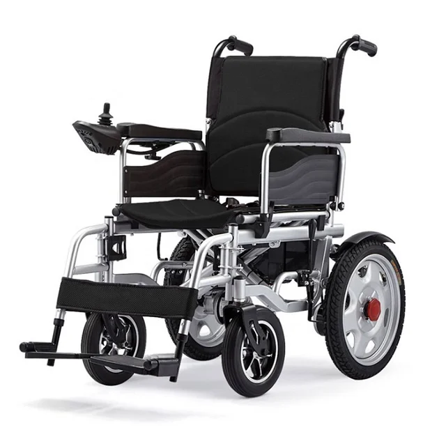 2021 Folding Electric Wheelchair For The Elderly People Disabled