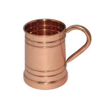 Best Selling Copper Moscow mule Mug Beer And Wine Drinking Copper Mug Best Quality Handheld Copper Mug Wholesale