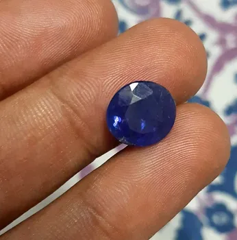 Cut Ring Gemstone Jewelry Wholesale Suppliers Blue Natural Sapphire Round Rose Color Play or Fire Heat