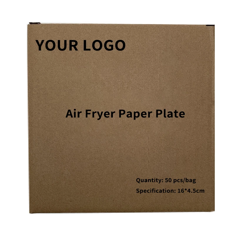 Air Fryer Paper Plate Food Grade Silicone Oil Paper Waterproof Oil