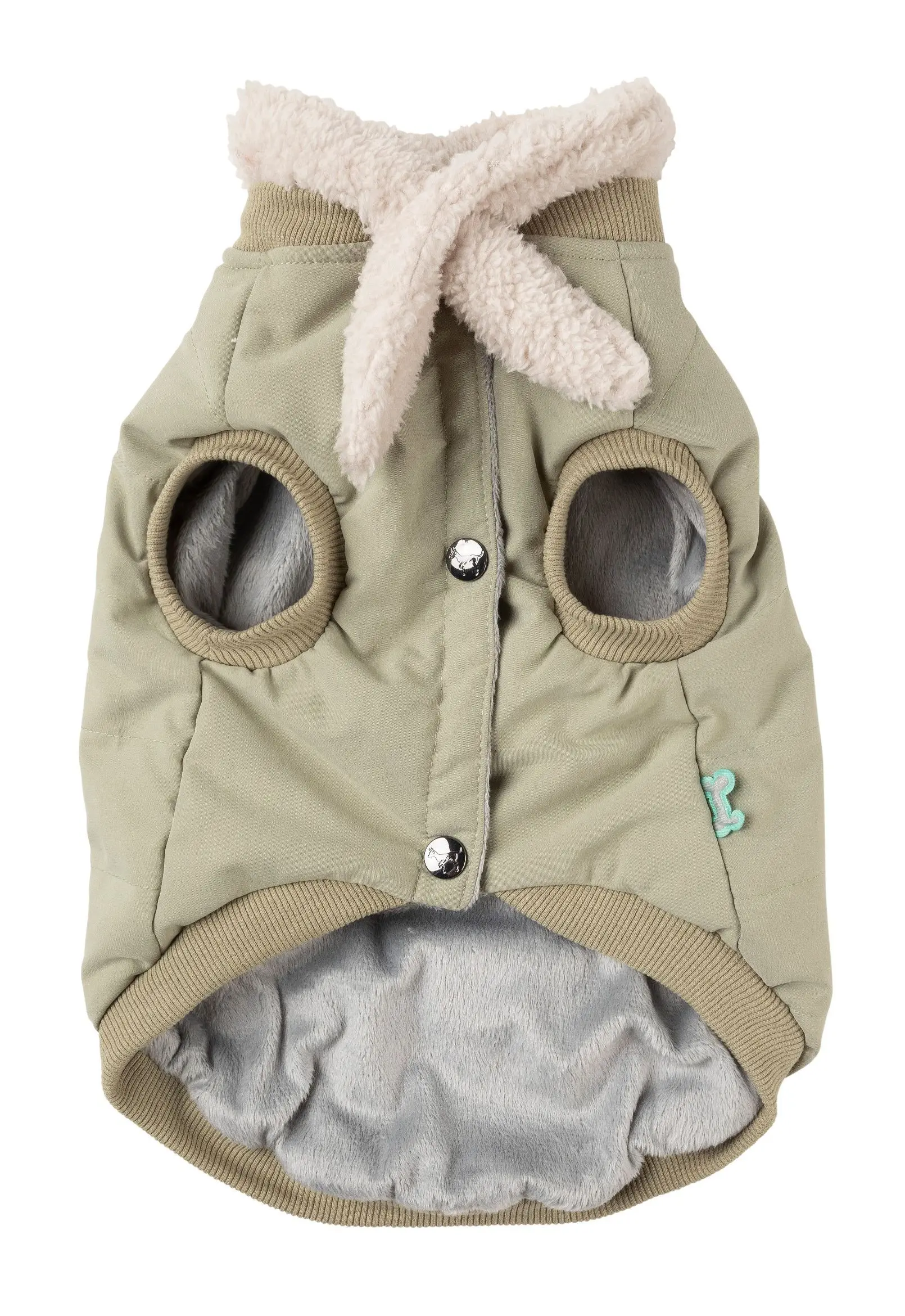 Light Khaki Nordic Bomber Comfortable Adventure Jacket Pet Clothes ...