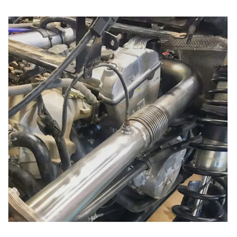 For Small Block Chevy 283 305 327 350 400 Black Lakester Lake Headers Street Rod SBC Stainless Steel Exhaust Pipe Exhaust Head