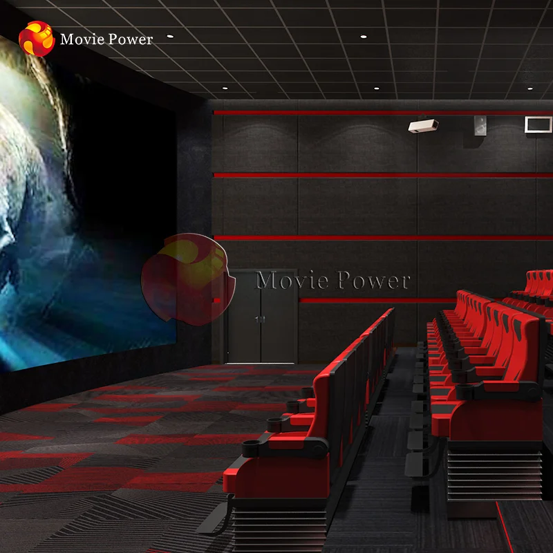 Prosperity and Colorful 3d Cinema 4D 3d 5d 7d 9d Animation Movie for Sale 3 Dof Electric Dynamic System 1-500 Seats Movie Power