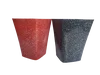 Balck/Spray de pintura roja
