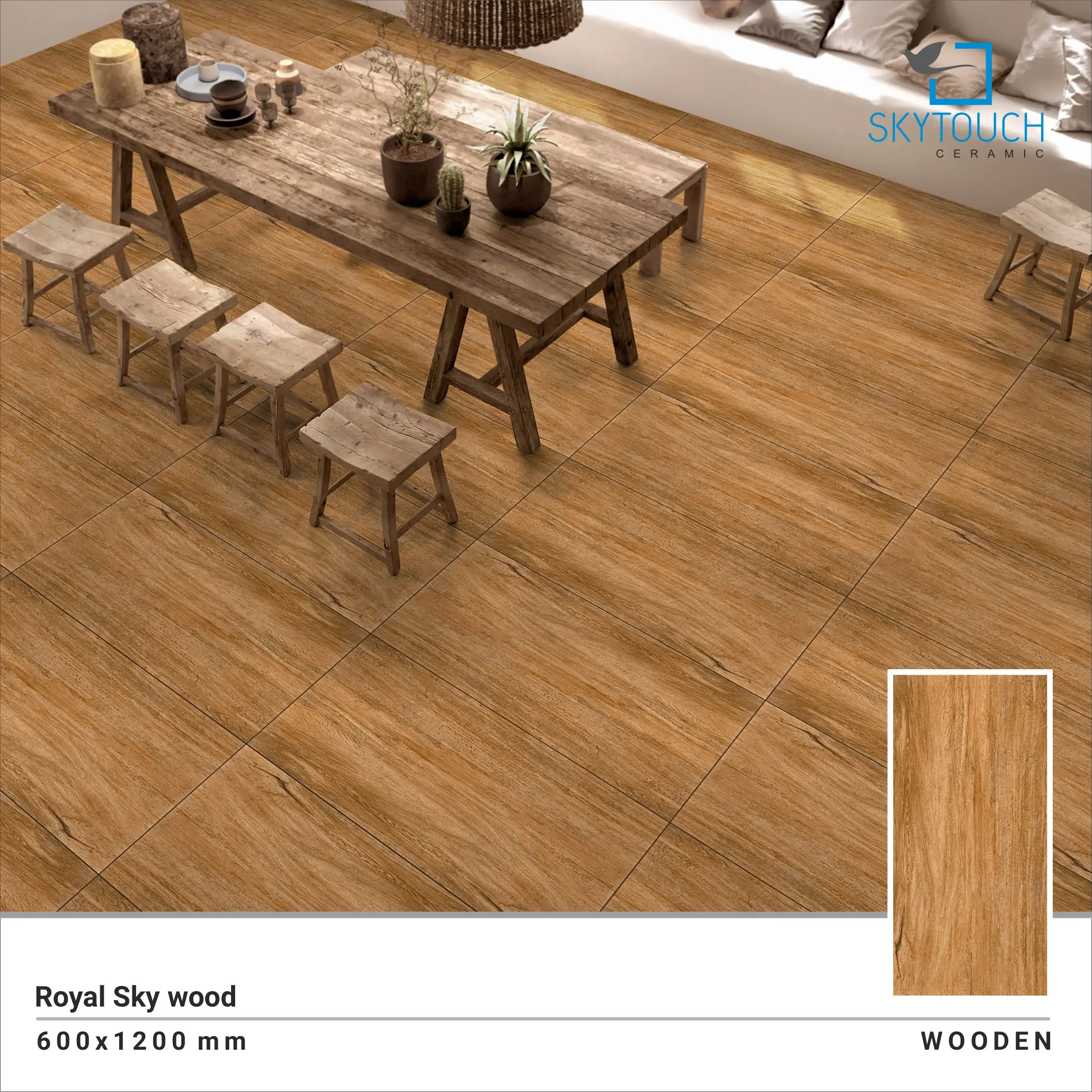 Modern High Polished Porcelain Factory In India Fliesen Kitchen Floor