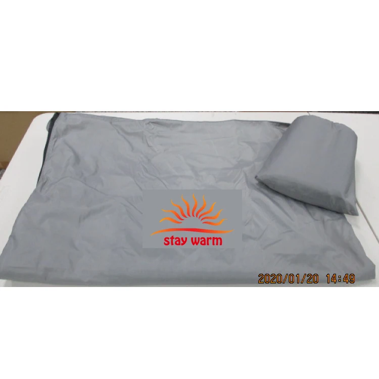 Breeshy Sac de Couchage Chauffant Électrique avec en Duvet de