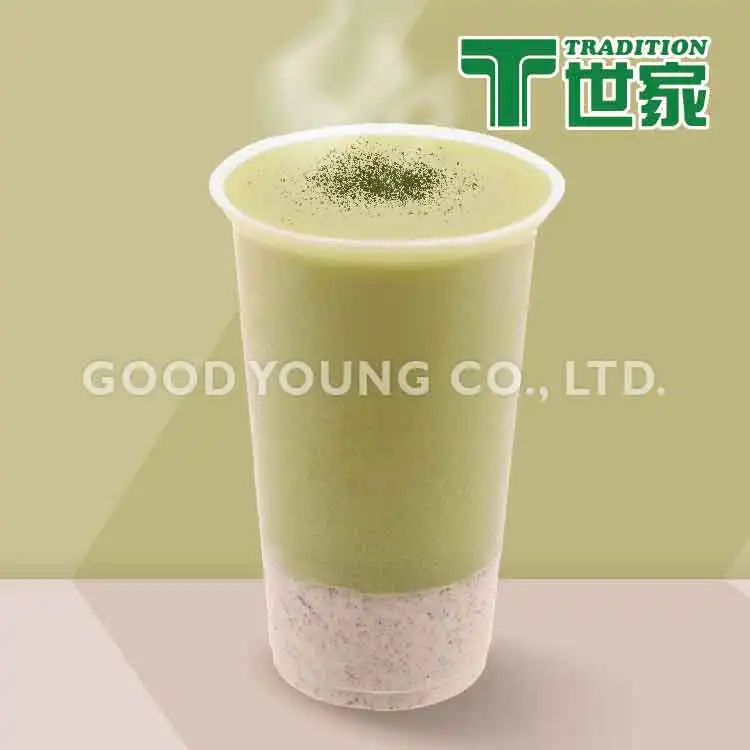 Good Young Tea HALAL Certification Private Label Milktea Powder Japan Matcha Green Tea Powder
