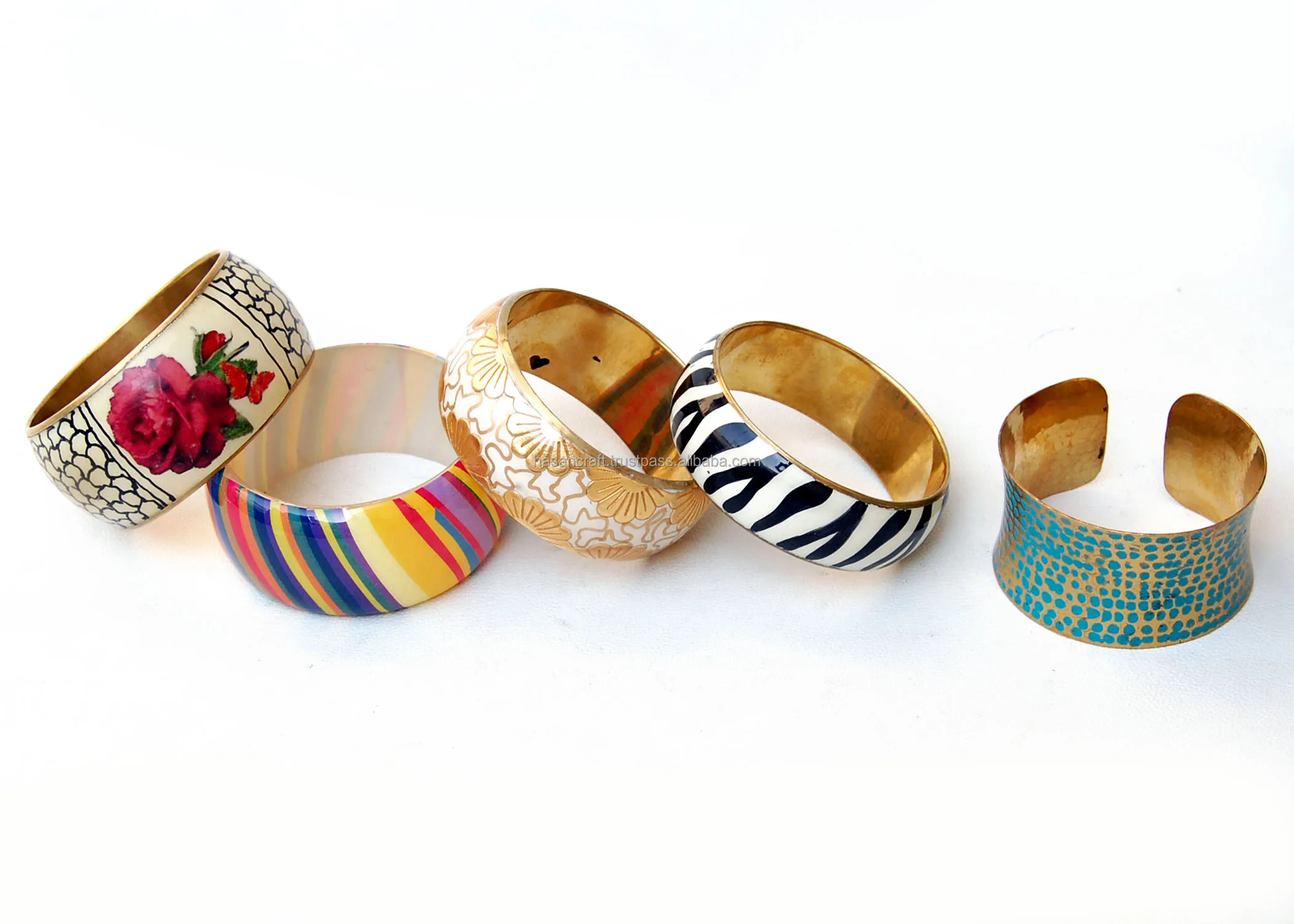 Buy Jewels Galaxy Set Of 3 Gold Plated Bracelets - Bracelet for Women  10521712 | Myntra