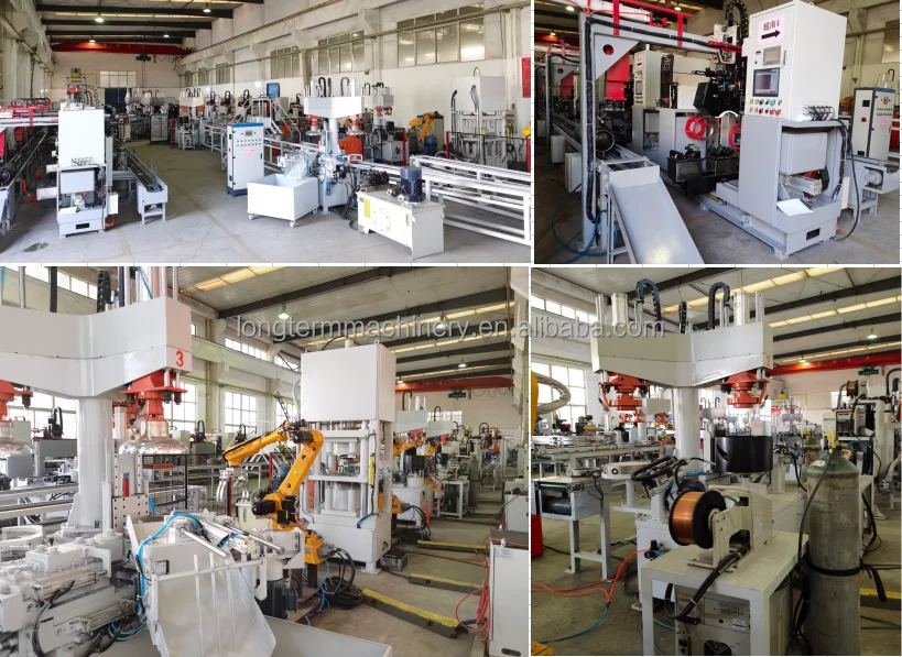 6kg Lpg Gas Cylinder Body Fully Automatic Circle Welding Line